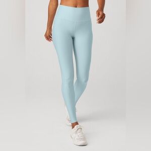Alo Yoga 7/8 High-Waist Airlift Legging - Chalk Blue